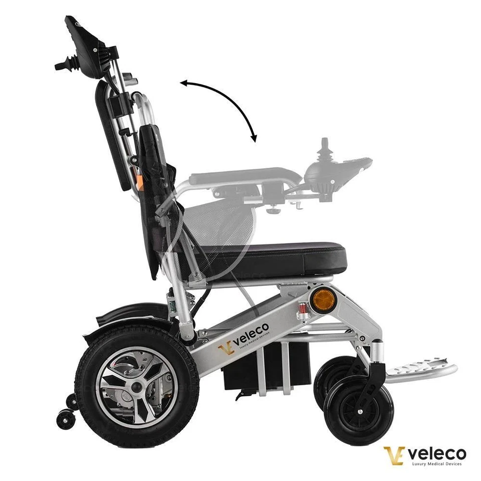 Veleco Cosmo - Elektrischer Rollstuhl - E-Rollstuhl - Faltbar - 2x250W - Bild 4 von 4