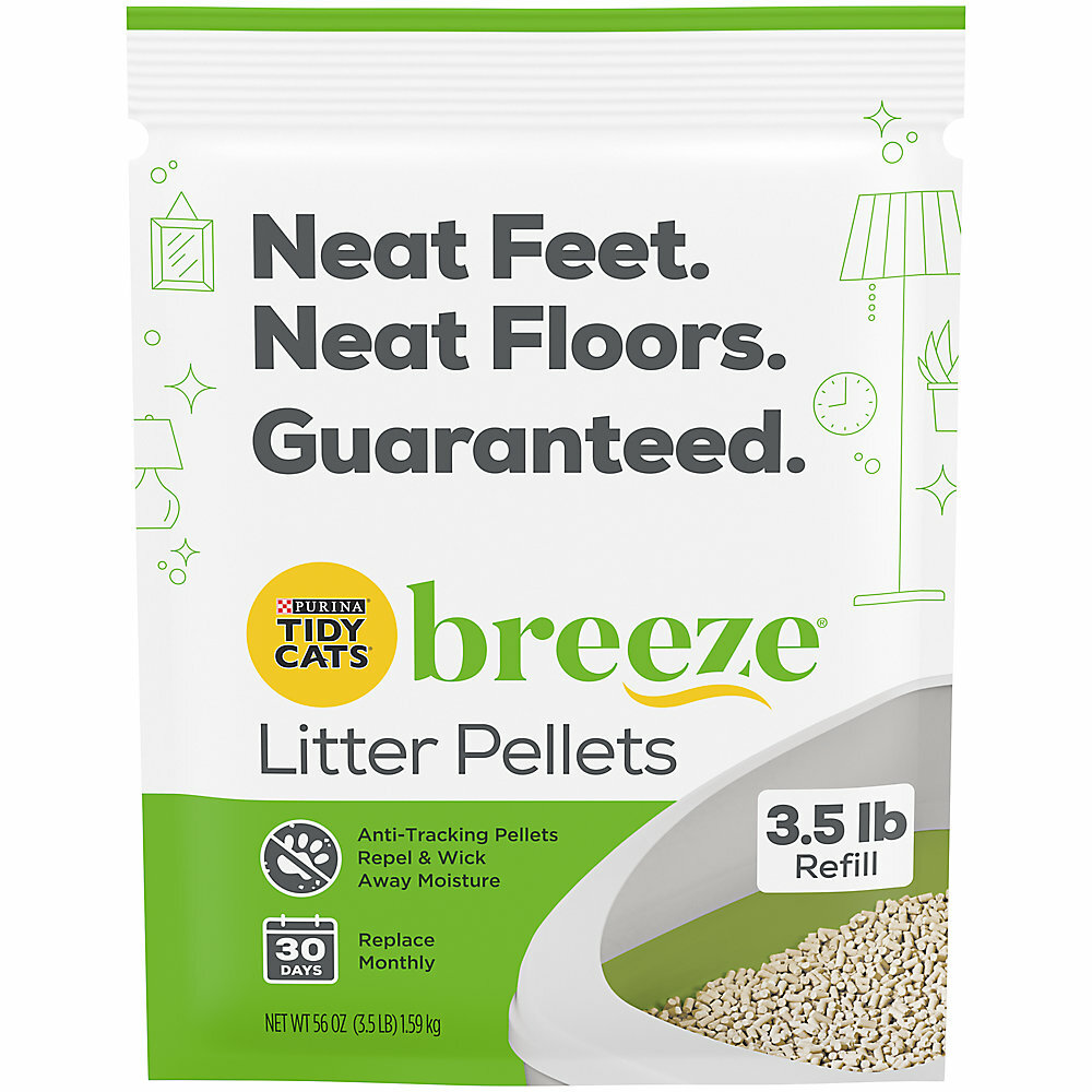 Purina Tidy Cats Breeze Cat Litter Pellets Refill W/ Odor Co