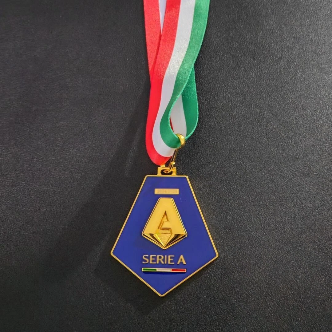 Médaille + écharpe Curva B Napoli - Thème Scudetto Napoli - Italie