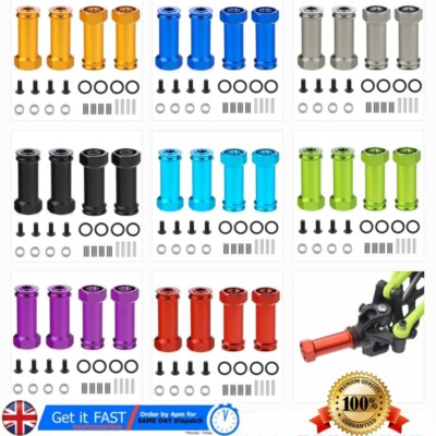 Für WLtoys 1/12 12428 12423 RC Auto Rad Sechskant Nabe Verlängerung Adapter Konverter Kit
