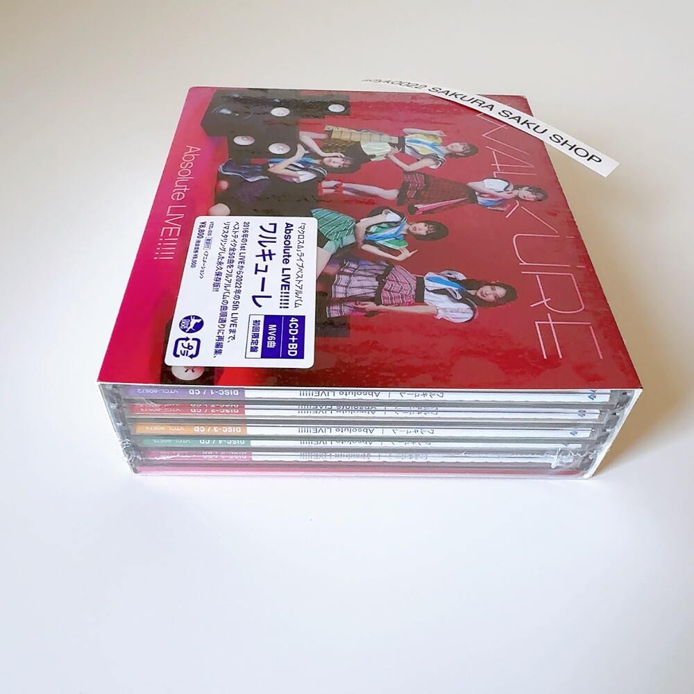 邦楽 WALKURE Absolute LIVE!!!!! 4CD+BD WALKURE Absolute LIVE!!!!! 4CD+BD