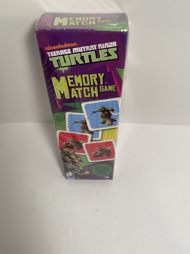 Cardinal Nickelodeon Teenage Mutant Ninja Turtles TMNT Memory Match Game NEW - Picture 6 of 8