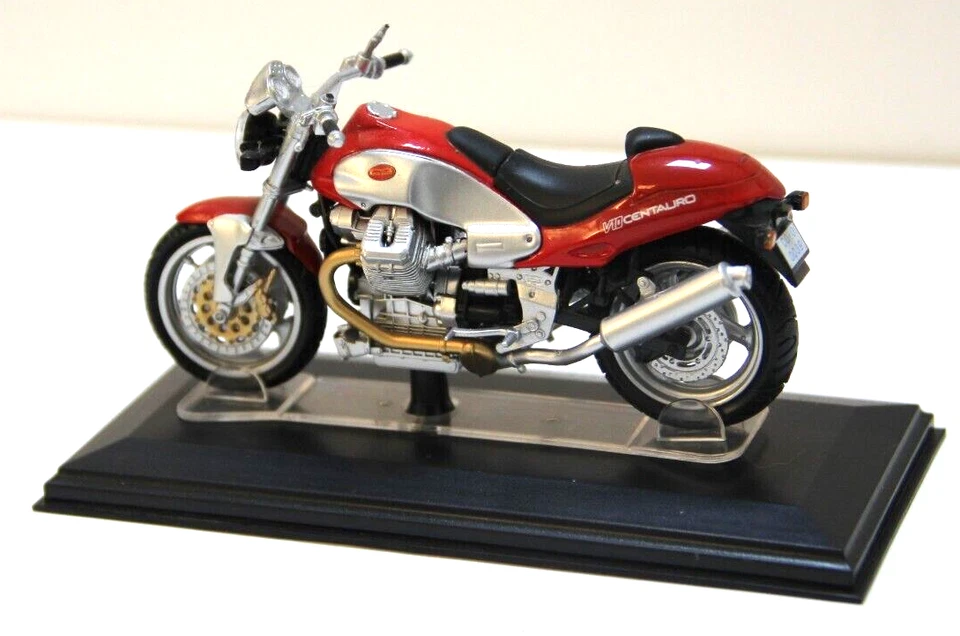 STARLINE MODELS USATO 1:24 DIE CAST MOTO GUZZI V10 CENTAURO ROSSO EDI 1 MOTO - Immagine 2 di 4