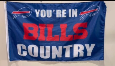#ad Buffalo Bills 3x5 ft Flag Banner Football ● FREE SHIPPING ● Bills Country $14.99
