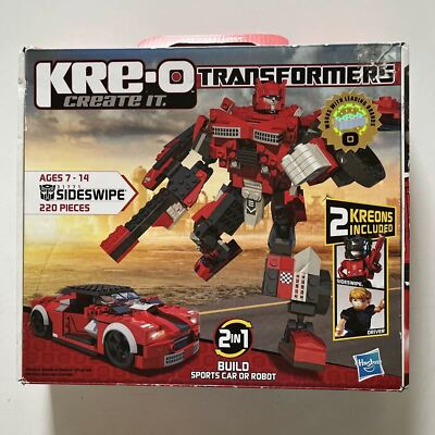 Hasbro TRANSFORMERS  Kre-o Create It - Sideswipe Set 31771