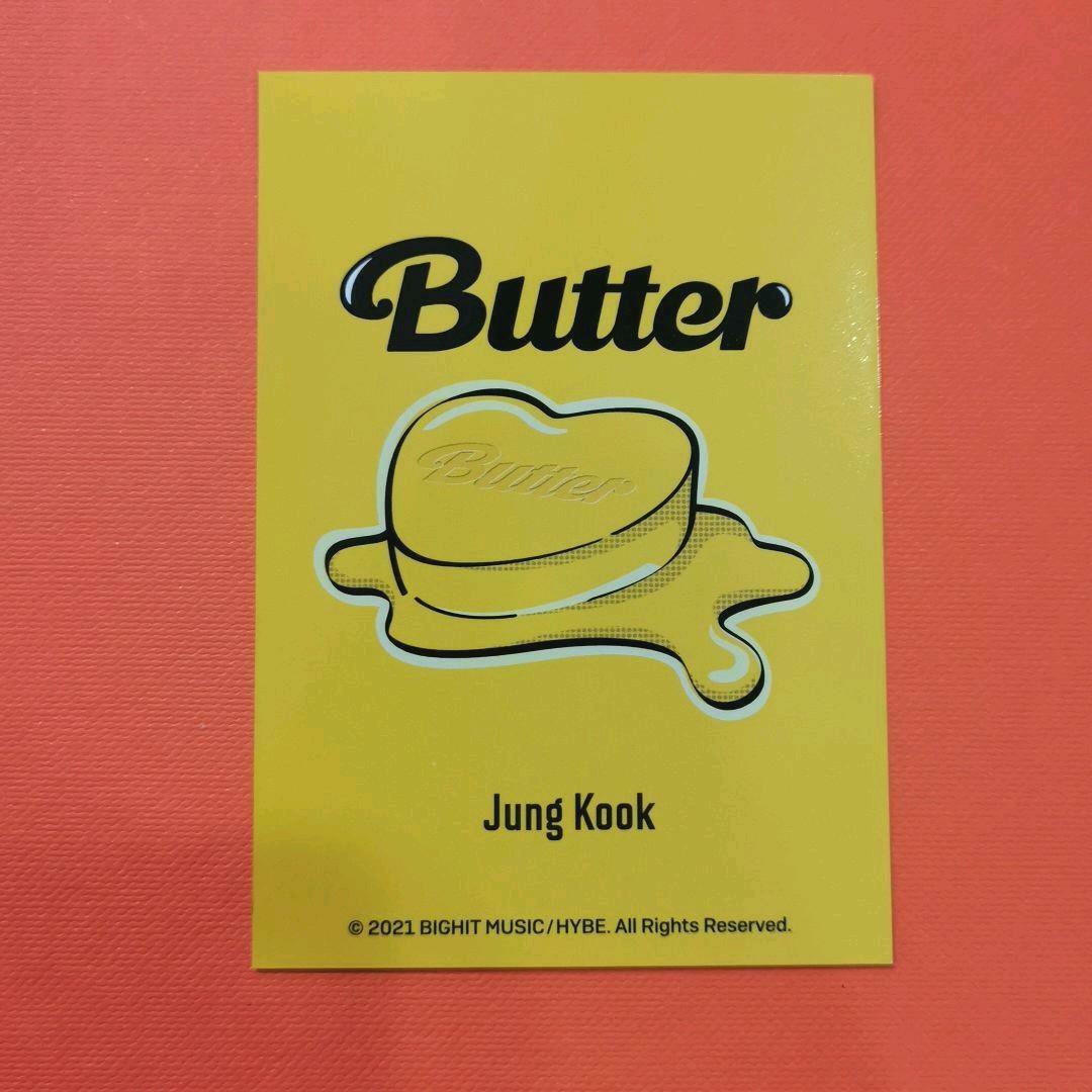 BTS Butter Cardigan Photocard Official MD Limited Photo card