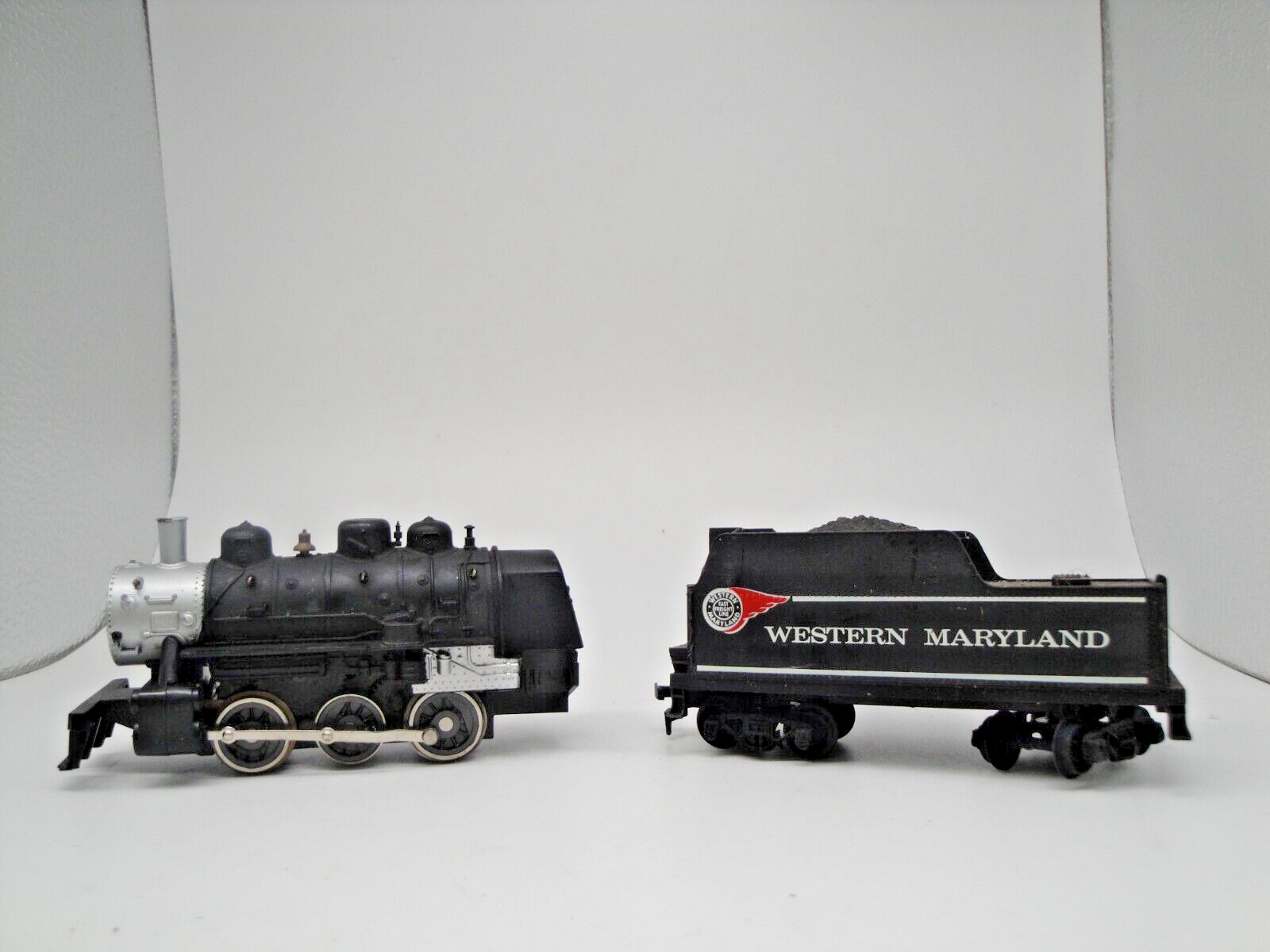 TYCO HO SCALE WESTERN MARYLAND STEAM 060 AND TENDER eBay