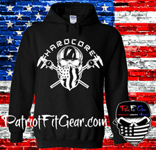 Hoodie,Machinist,Millwright,Harcore,CNC,Calipers,Micrometers,Skull Bandanna