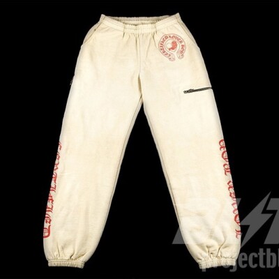2022 CHROME HEARTS X DRAKE CERTIFIED LOVER BOY SWEATPANTS SIZE M