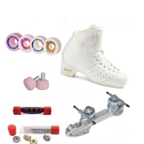 Edea Esordio + STD Elyo + STD Laimi/Roll-Line Giotto 57mm - Rollfiguren Schlittschuhe - Bild 2 von 5