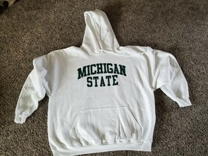 white msu sweatshirt