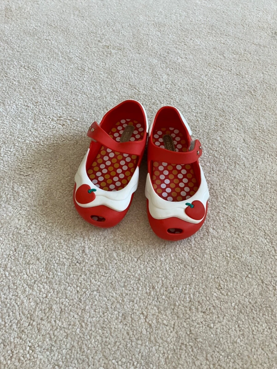 Mini melissa apple shoes sale
