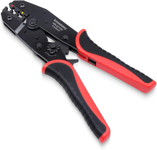 Ratcheting Crimping Tool for Heat Shrink Connectors and Electrical Wire - AWG 22 - 第 8/12 張圖片