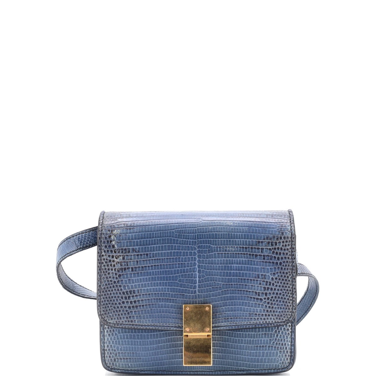 Celine Classic Box Bag Lizard Small | eBay