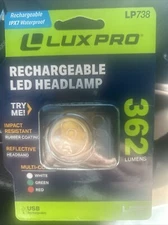 lux pro headlamp 363 Linen Light For Hard Hat Or To Wear Just On Your Head
