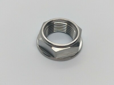 M20x1,5P Titan Sechskant Flanschmutter Ti Sechskant Flansch M20-1,5 1,5mm Teilung M20 Race