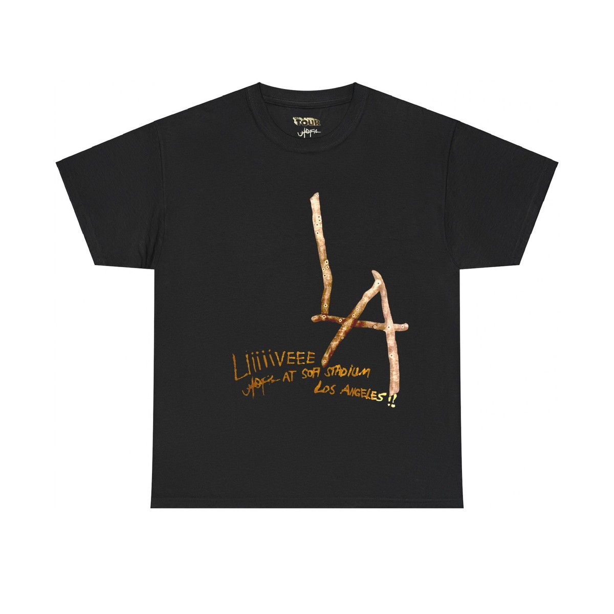 Travis Circus Utopia Maximus Tour Merch Scott LA Exclusive T-shirt
