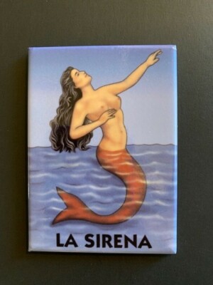 XL Magnet of La Sirena, the Mermaid Siren   25821