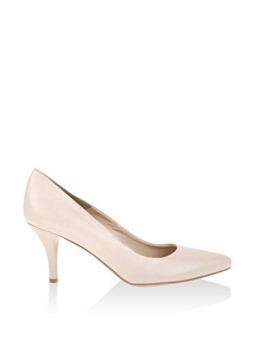 Zapatos de salón señora Wojas tacón alto bajos, rosa - beige, 37 UE - Imagen 1 de 2