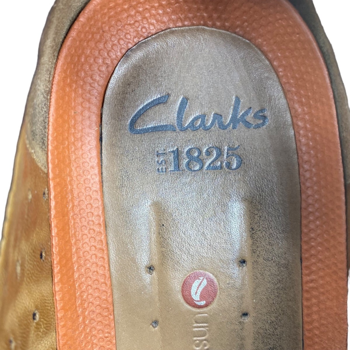 Clarks Lace‎ Black Leather Gessler Casual Shoes Men 9.5 Heritage Stitching Marks Amazon.com | Clarks Collection Men main image 2