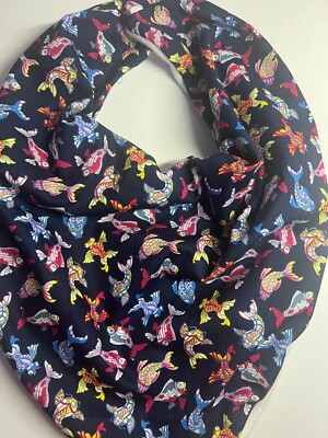 Adult Bandana Bib Special Needs Drool Neckerchief Dribble Scarf