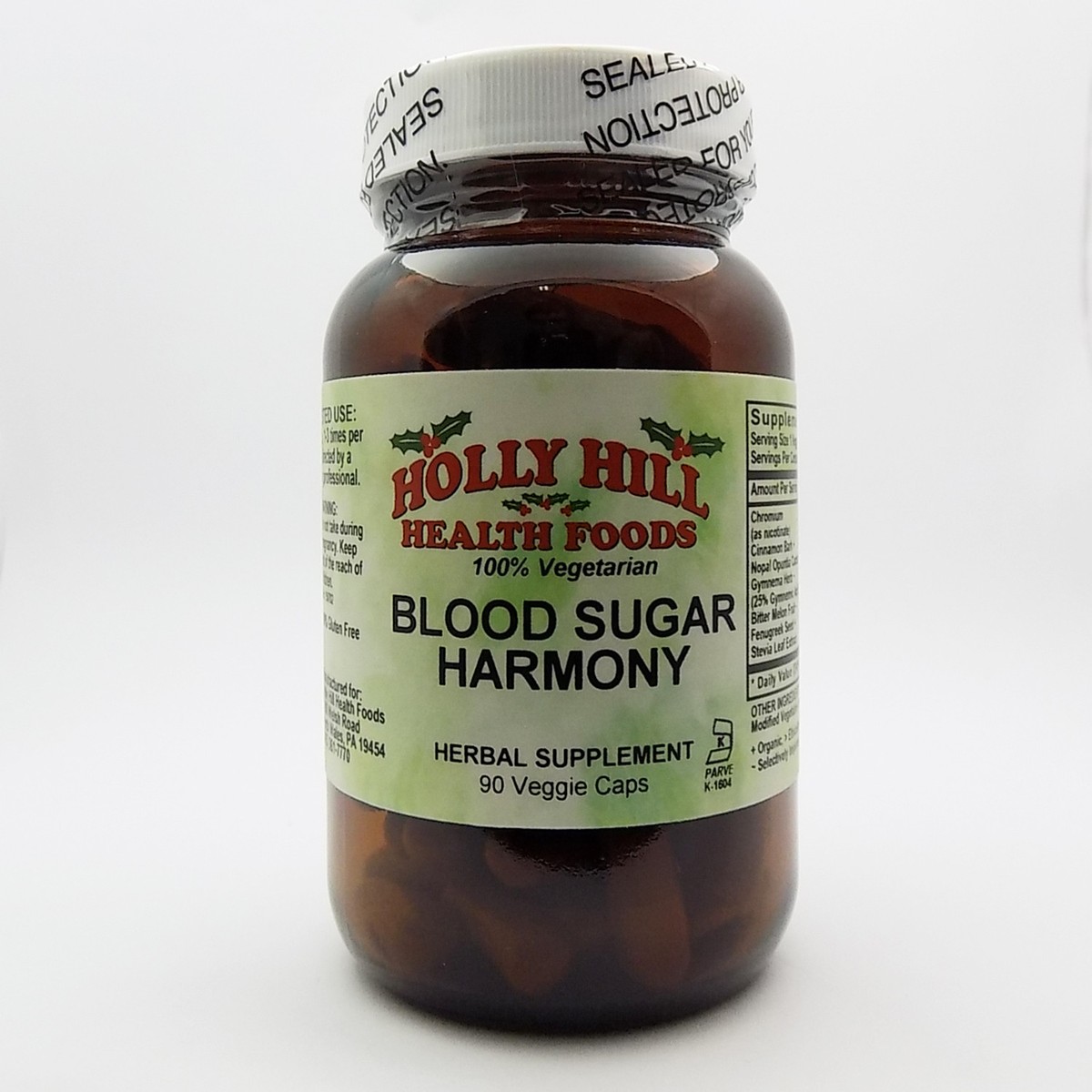 semaglutide holly hill Holly Hill Health Foods, 100% Vegetarian Blood Sugar Harmony, 90 Vegetarian Caps