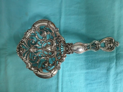 483. Gorham Sterling Bonbonniere 9 3/4" 8.92 ozt Mono A 2418 North Wind No Mono