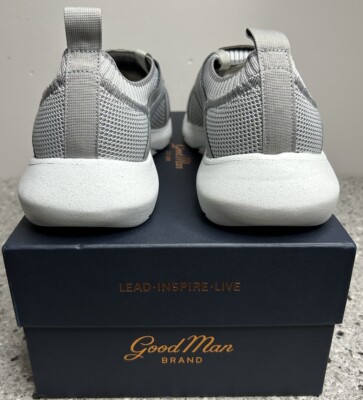 Good Man Shoes GMT Knit Trainer - Grey - Made Italy - Men Size 8 - $298 Good Man Brand GMB Knit Trainer Sneakers Grey Sz 11.5 Italy  main image 2