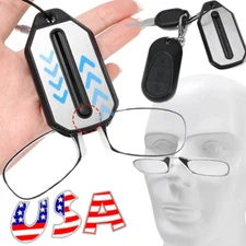 Ultra Thin Reading Glasses Nose Clip Optics Presbyopic +1.0 +1.5 +2.0 +2.5 +3.0