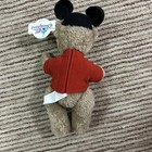 2 Disneyland Resort 11 Inch Bears Red Boy Pink Girl Mickey Minnie Ear Plush — photo 3
