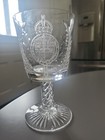 Limited Edition #155 Stuart Crystal Goblet Commemorating Queen Mother 90th Bday — photo 3