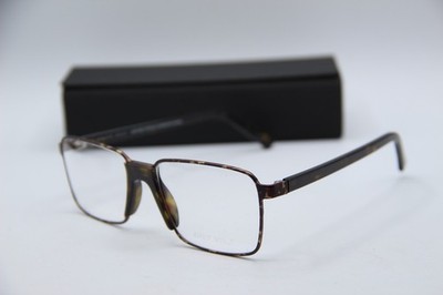 NEW ANDY WOLF MOORE COL. B HAVANA GOLD AUTHENTIC FRAMES EYEGLASSES 54-17