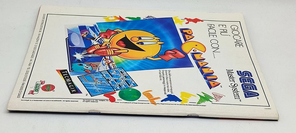 SUPER MARIO ►GAME POWER  N. 1 COME NUOVA CON CARTOLINA  DEL 1991 [W1] ► LEGGI◄ - Immagine 2 di 4