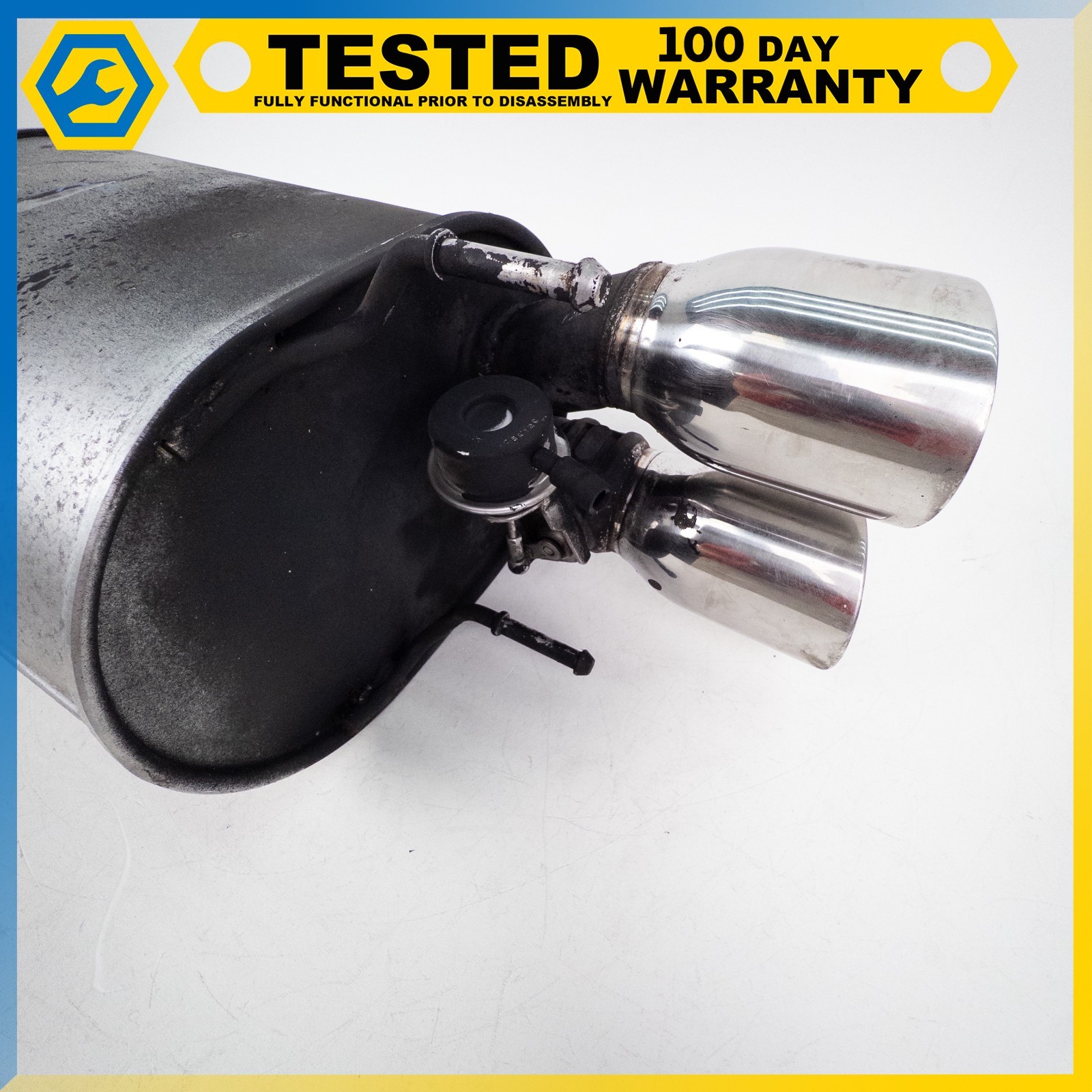 05-13 CHEVROLET CORVETTE C6 NPP BI-MODE MUFFLER PAIR MUFLER EXHAUST OEM