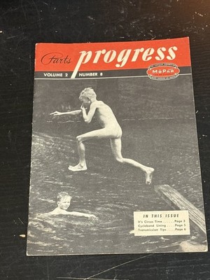 1948 Chrysler Corp. Parts Progress Vol. 2 #8 MOPAR 7''x5'' Pamphlet
