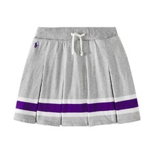 Polo Ralph Lauren Girls Stripe Design Pleated Skirt, Size 6