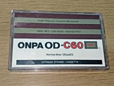 ( Tajski TDK ) ONPA OD-C60 Typ1 Audio pusta taśma Vintage Kaseta używana *rzadka