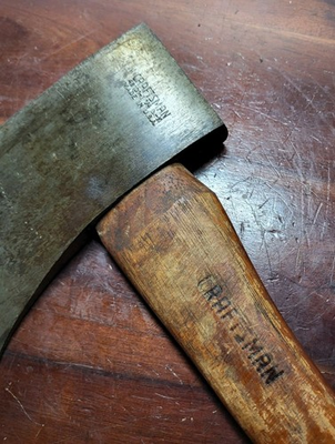 #ad Vintage Craftsman Model 48101 1 1 1 4LB 14quot; Long Hatchet Original Handle NICE $35.00
