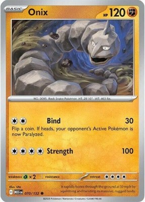 Onix - 070/132 - Common - Near Mint