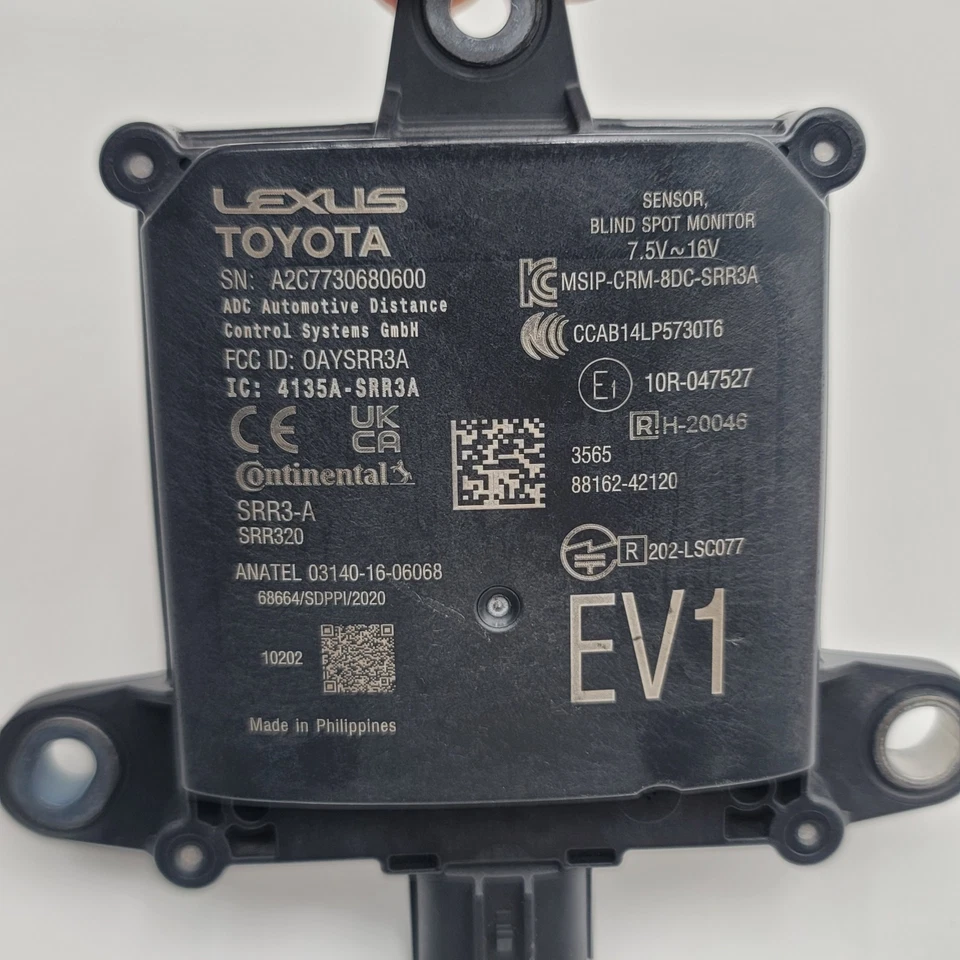Sensor de ponto cego Toyota RAV4 PRIME 2021 2022 2023 LH RH 88162-42120 - Imagem 4 de 4