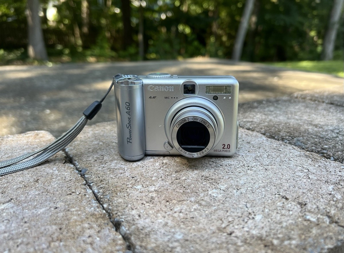 Canon PowerShot A60 2.0MP Compact Digital Camera- Parts Only
