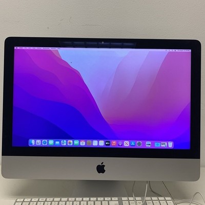Apple iMac 21.5'' 2015 - Core i5-5250U 1.60GHz 8GB RAM 1TB HDD System Monterrey