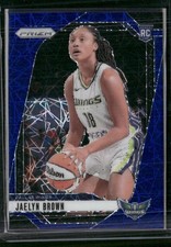 2024 Panini Prizm WNBA #31 Jaelyn Brown Blue Velocity Prizms