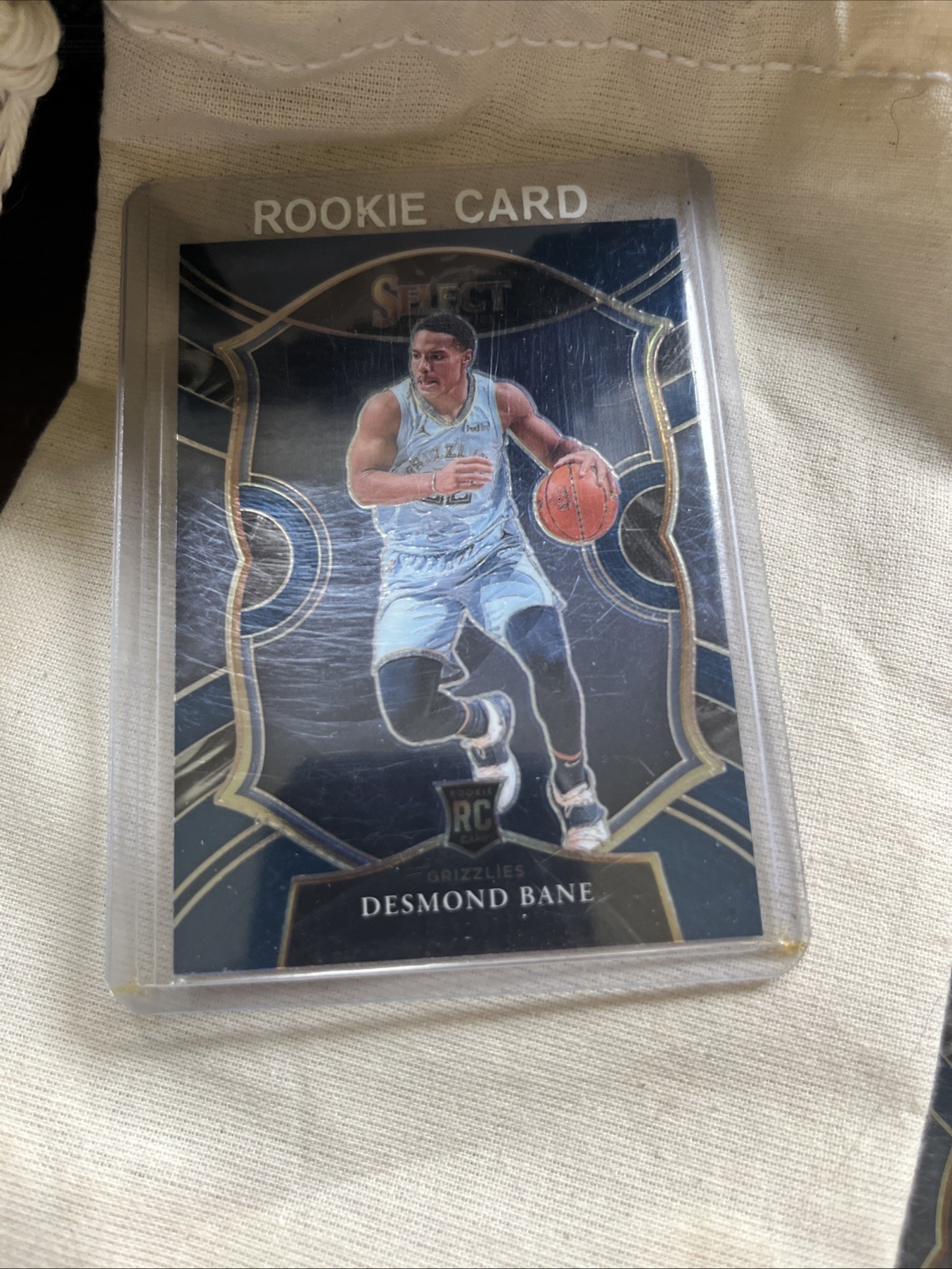 2020-21 Panini Select - Concourse Desmond Bane #90 Blue Prizm (RC)