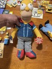 The Simpsons Plush Stuffed Animal Lot: Homer (Sound), Marge, Bart, Maggie — photo 1