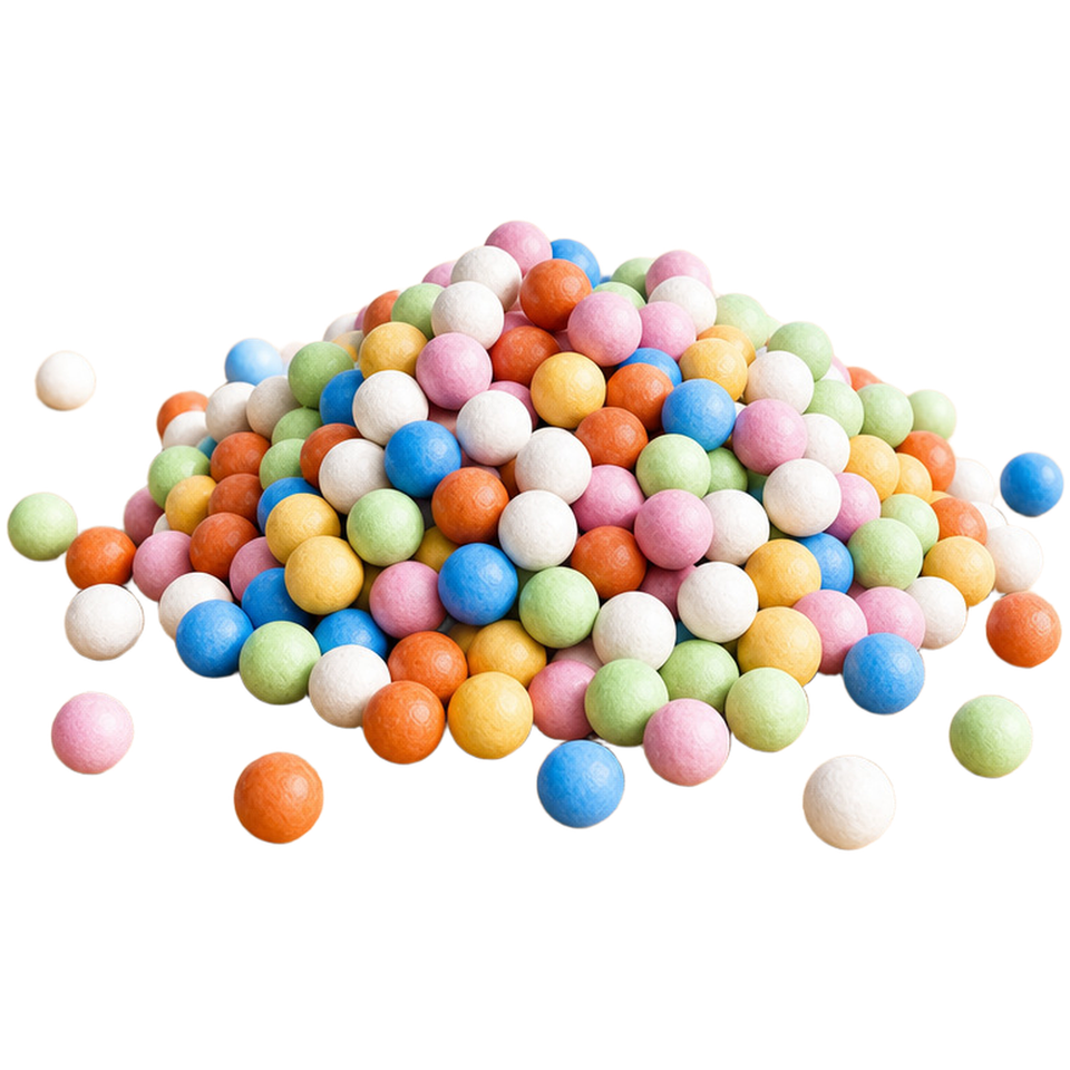Blue Colored For clay Pellets for Planting Medium and Decorative Use 3 ...