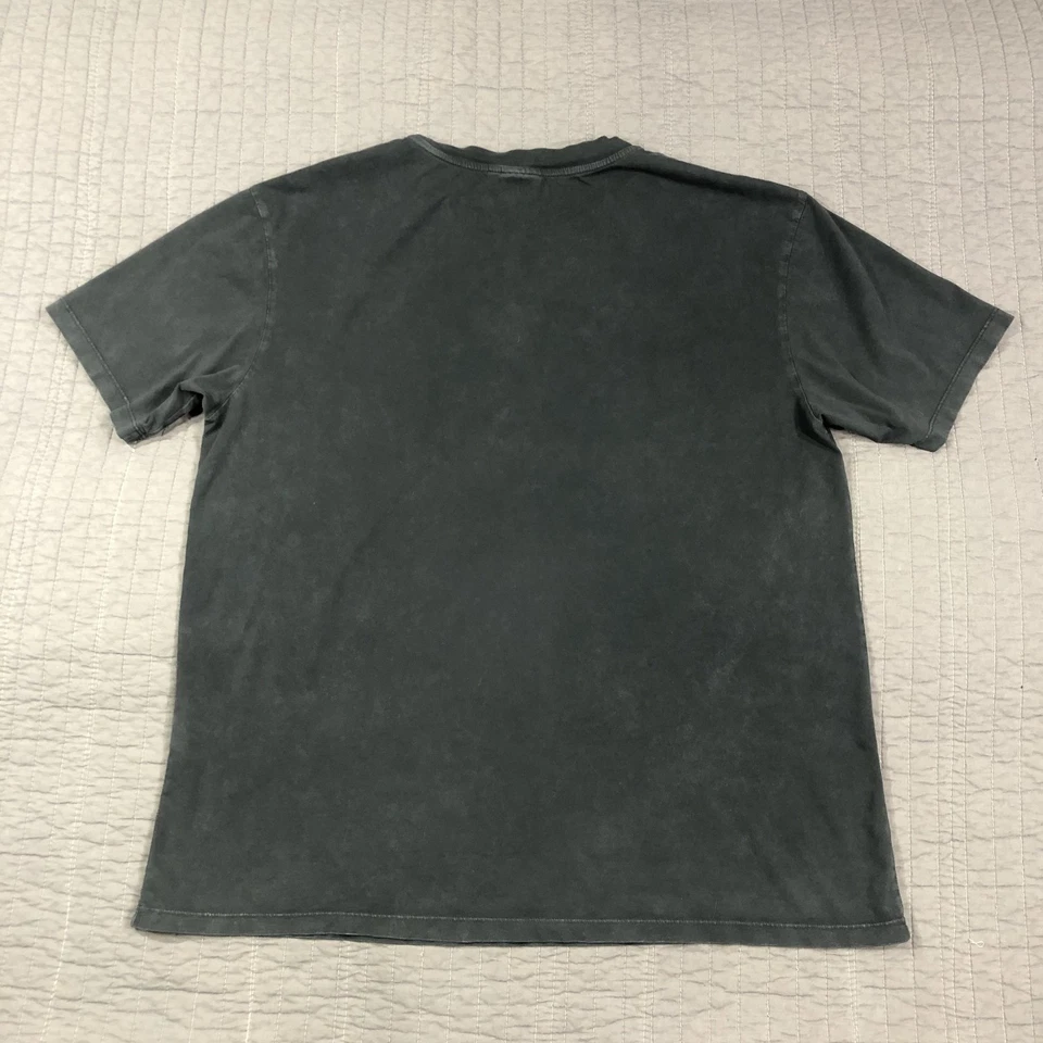 Camiseta informal de cuello redondo de gran tamaño lavada a la piedra grande con diseño de ASOS para mujer Foto 2 de 4