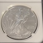 2012- (W) $1 American Silver Eagle - NGC MS70 First Releases Blue Label — photo 2