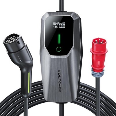 VDL POWER Typ 2 Ladekabel 11kW 5M Mobile Wallbox