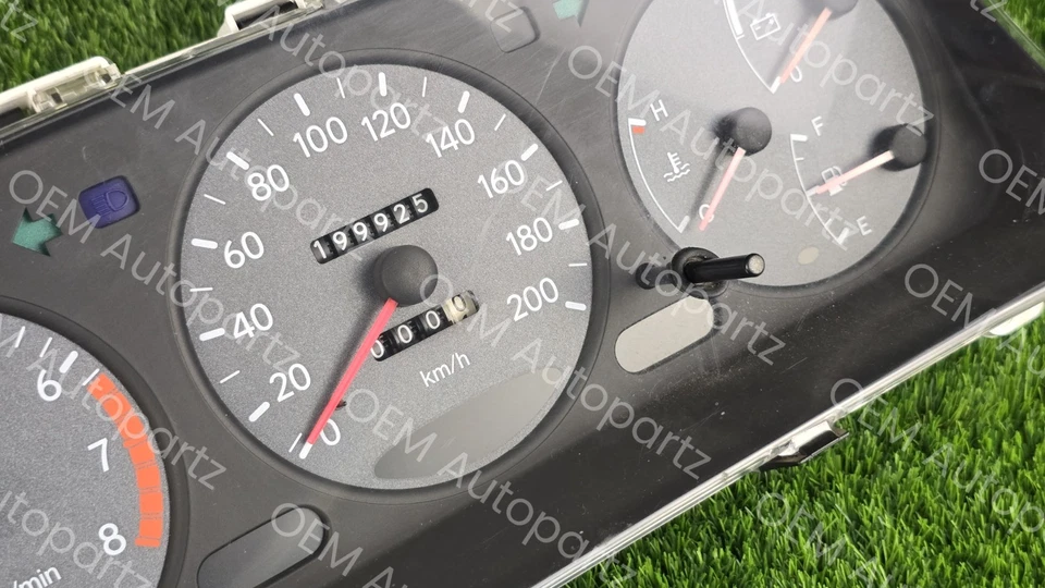 Toyota Corolla AE100 Ae101 1993-1997 Manual FX GT Mostrador Cinza Cluster Fabricante de Equipamento Original Jdm usado - Imagem 3 de 4